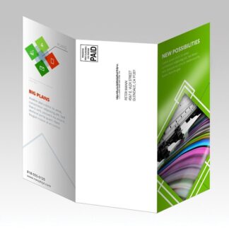 Direct Mail Tri-Fold Brochures