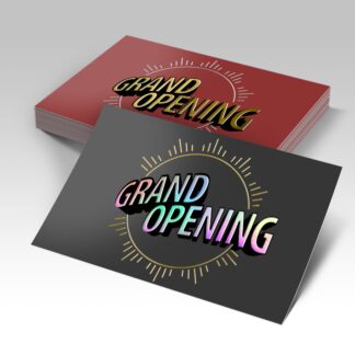 Dual Raised Postcards