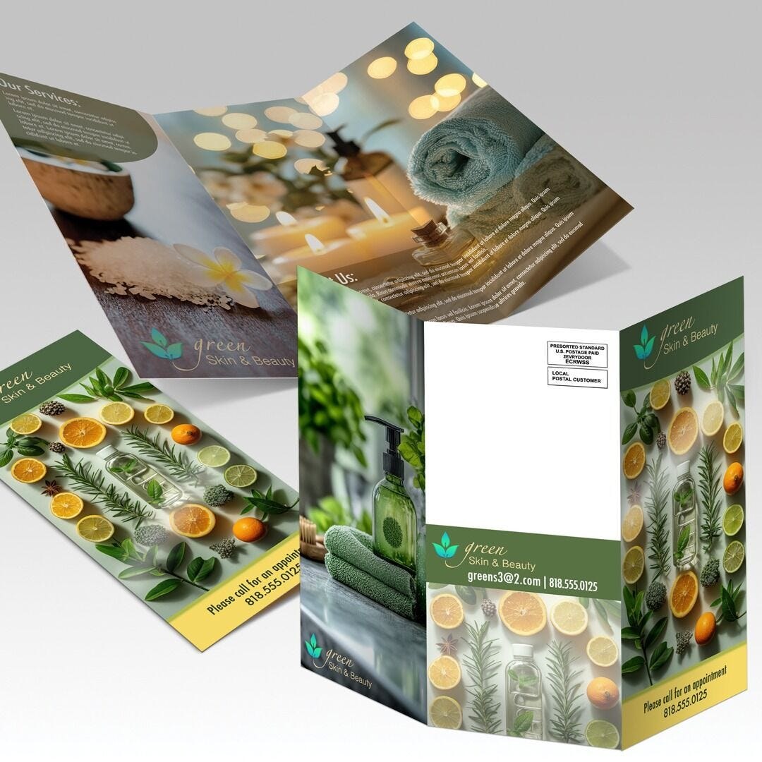 EDDM Full Service Tri-Fold Brochures