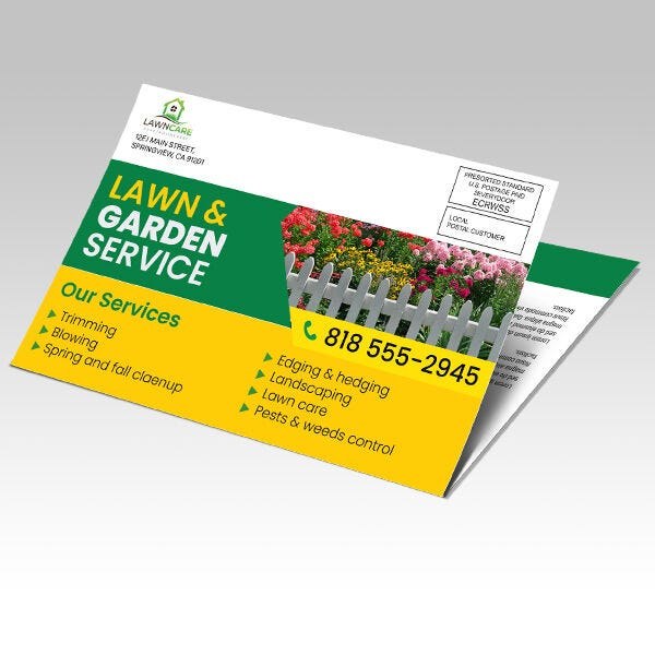EDDM Half-Fold Brochures - Print Only