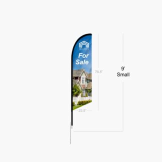 Feather Angled Flag