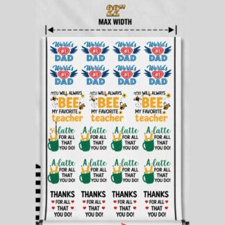 Standard DTF gang sheet