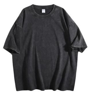 Blank Tee - Vintage Acid Wash Oversized 200GSM
