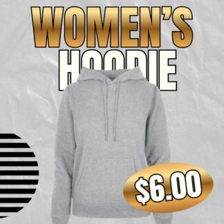 Blank Hoodie - Women's Classic 200GSM Gray