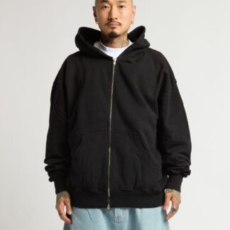 12.0oz Double Zip Garment Dye Hoodie