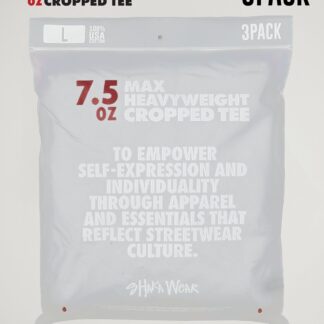 7.5oz Max Heavyweight Cropped Tee - 3-Pack