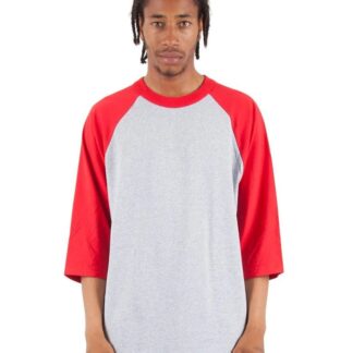 6.0oz Raglan 3/4 Sleeve - Large Sizes