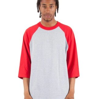 6.0oz Raglan 3/4 sleeve - Standard Sizes