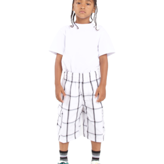 Kids Plaid Shorts