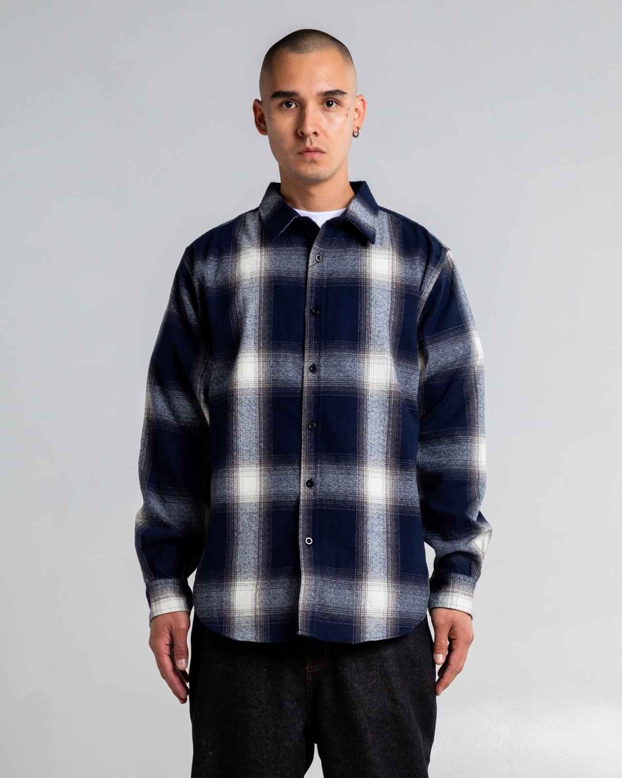 Plaid Flannel Overshirt